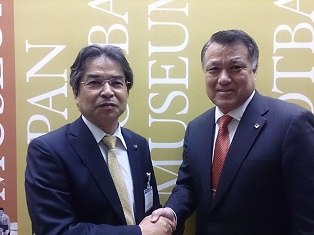 田嶋幸三会長と市長