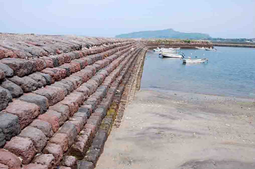 宮ヶ浜の捍海?の写真