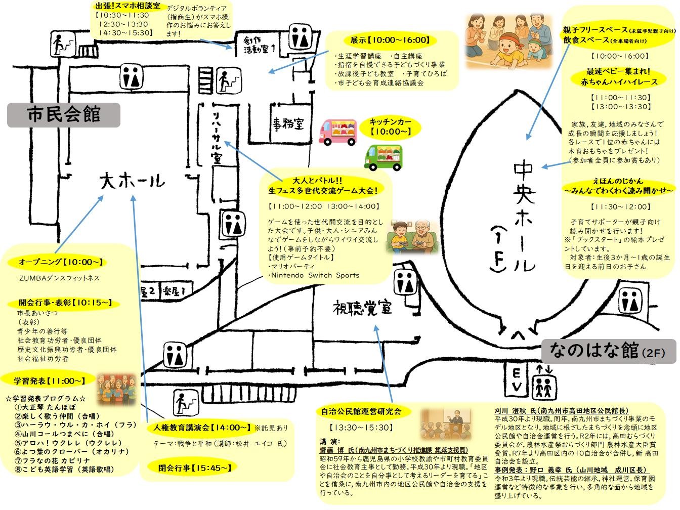 令和7年度指宿市生涯学習フェスティバル及び指宿市人権教育講演会の