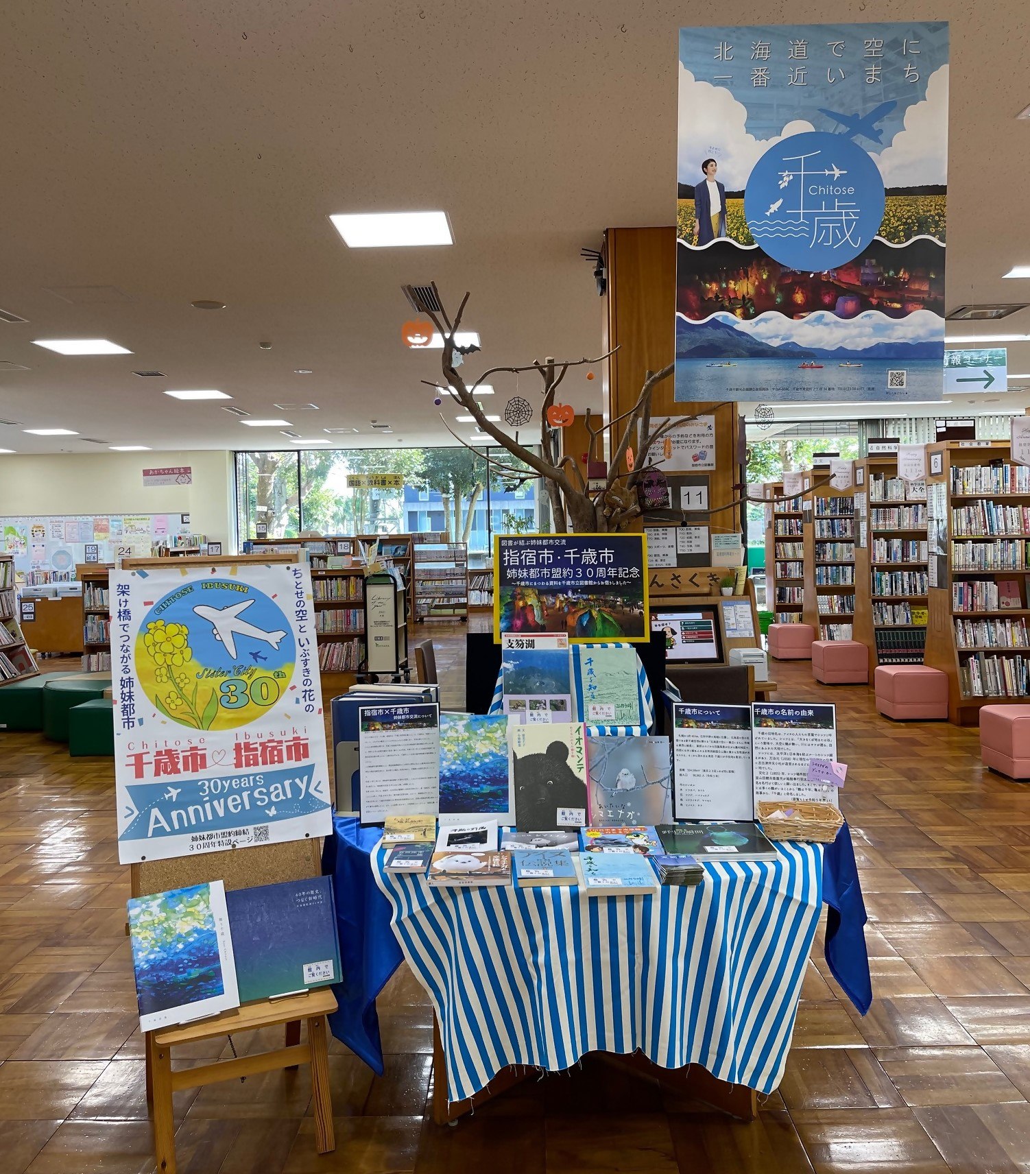 千歳市関連図書コーナー.jpeg