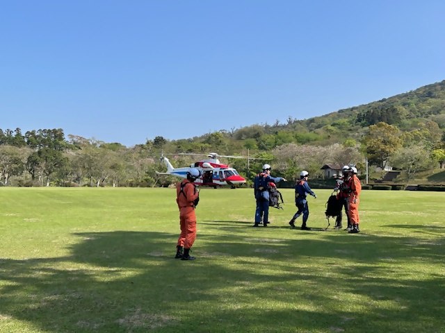 開聞岳山岳救助訓練1.jpeg