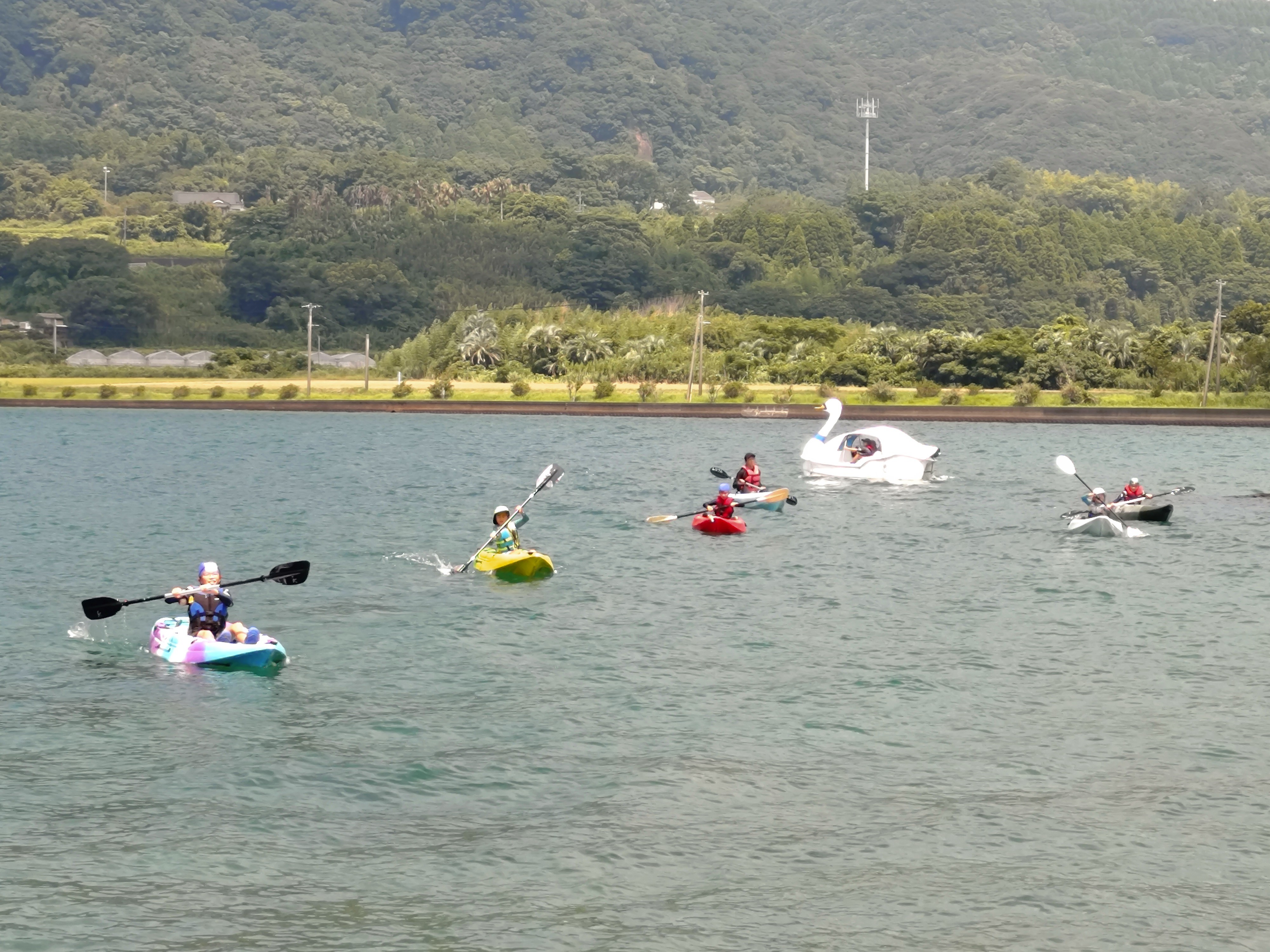 20250803 池田湖親水イベント「水上アクティビティ体験in池田湖」2.JPG
