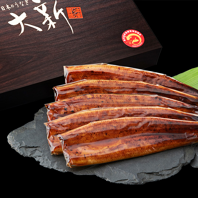 写真：鹿児島県産うなぎ蒲焼じっくり焼き4尾